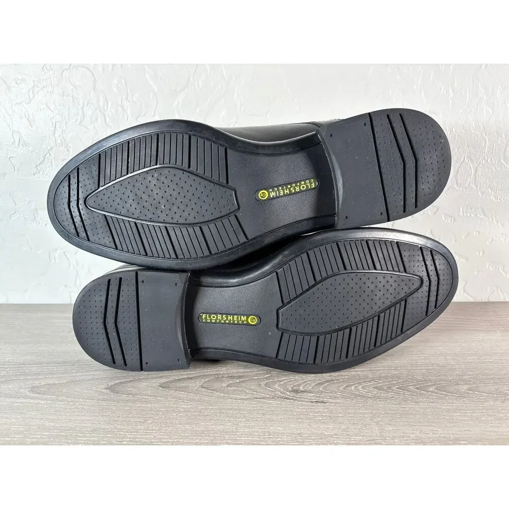 Florsheim black leather